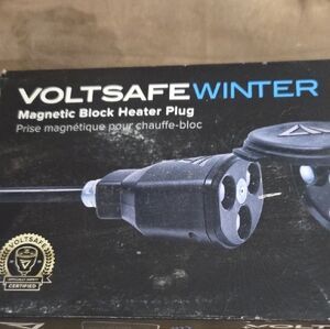 Magnetic Block Heater Plug - Black